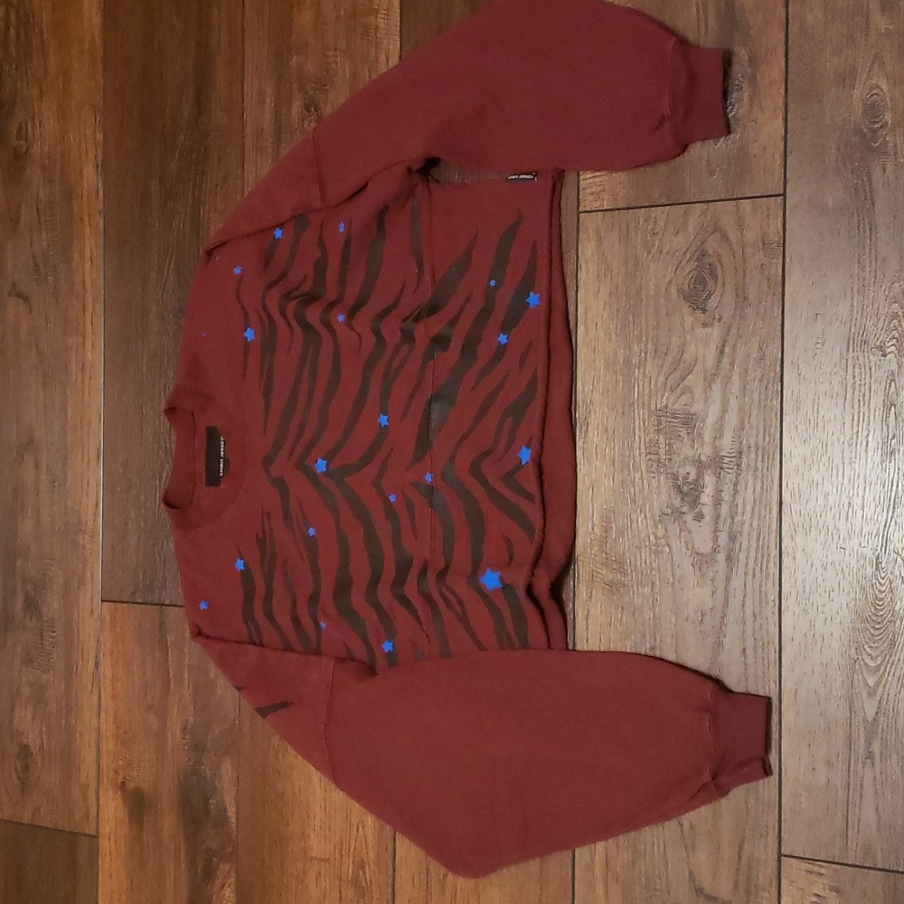 Spirit Jersey Cropped Sweatshirt